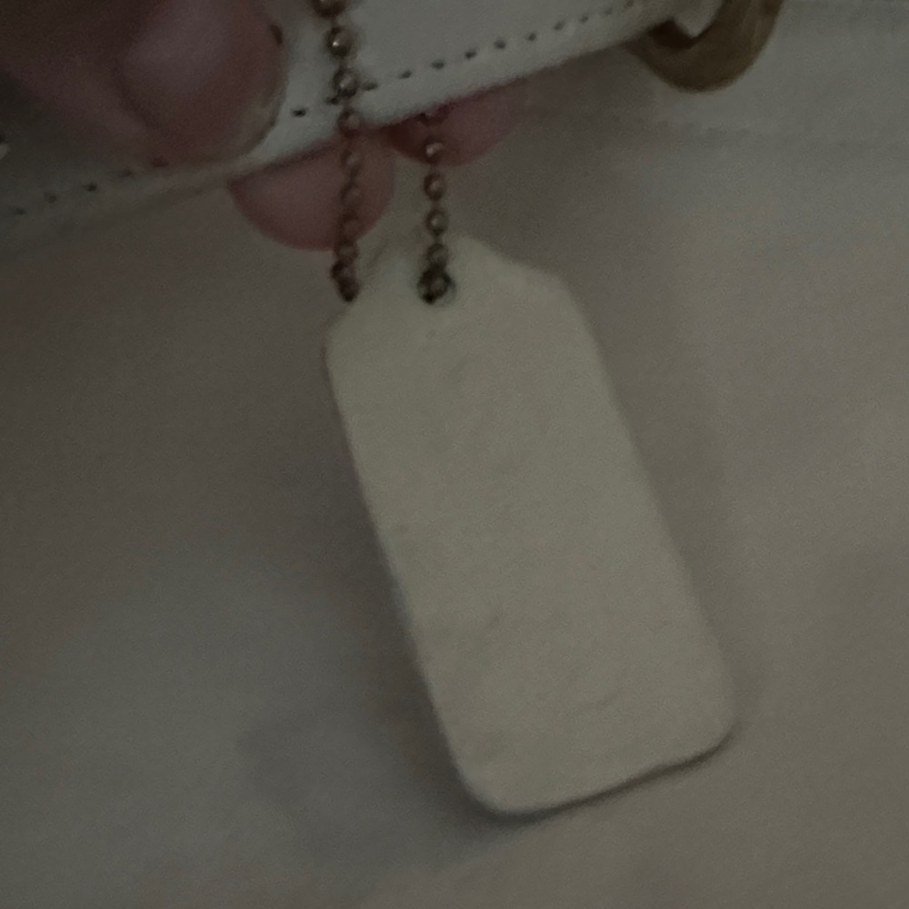 Coach Cream Leather Hobo Bag - Picture 4 of 4